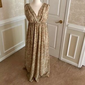 H&M bohemian maxi dress - size 8